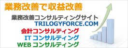 業務改善で収益改善！名古屋の業務コンサルティング、TRILOGYFORCE.COM